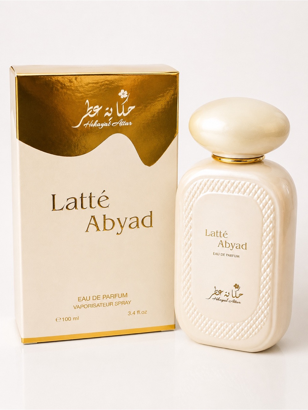 ☕🤍 Latte Abyad by Hikayat Attar Eau de Parfum 🤍☕